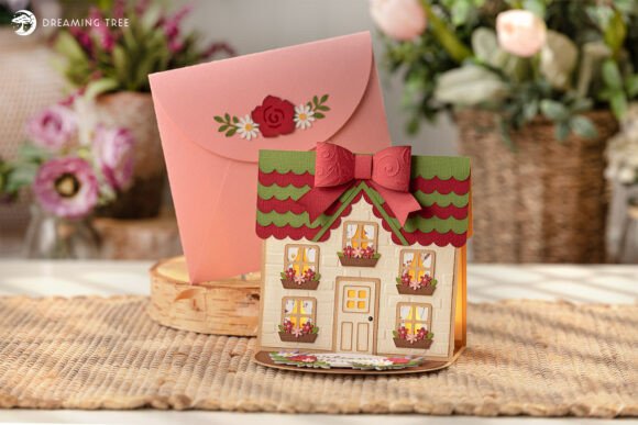 Download Cozy Cottage Card SVG - Card Collection